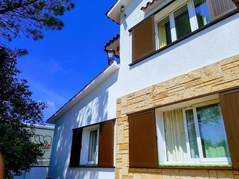 Cal Rusc Allotjament Rural Panzió Crespiá Kültér fotó