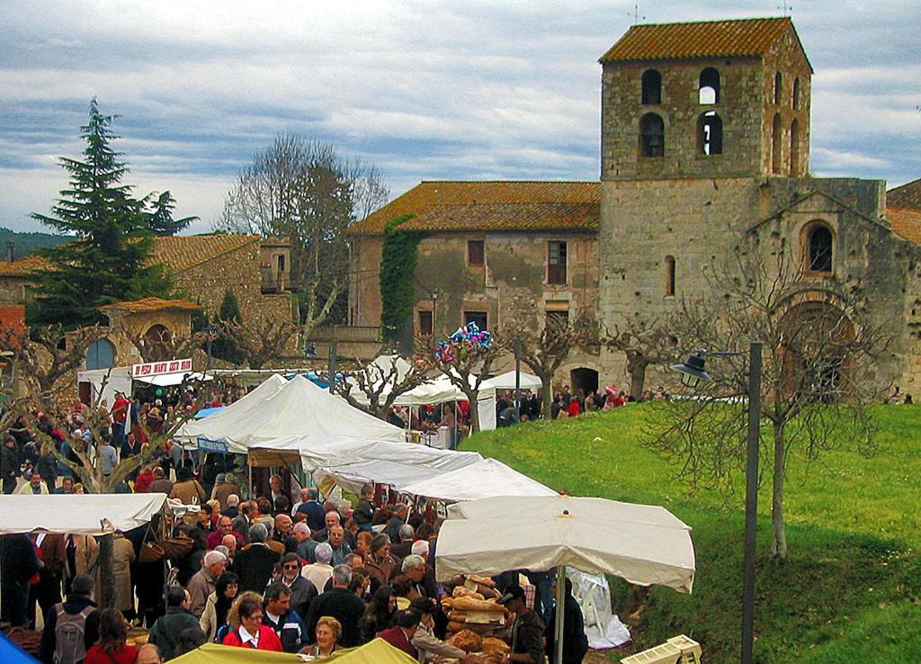 Cal Rusc Allotjament Rural Panzió Crespiá Kültér fotó